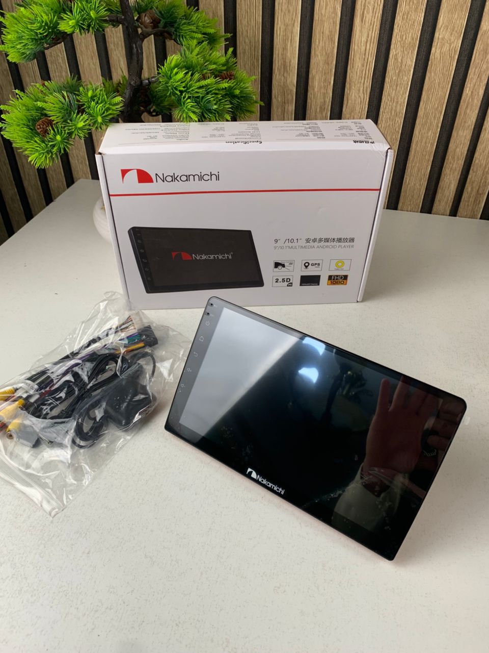 Autoradio Android Nakamichi 2+32GB avec Carplay Android Auto et GPS – شاشة ذكية للسيارات