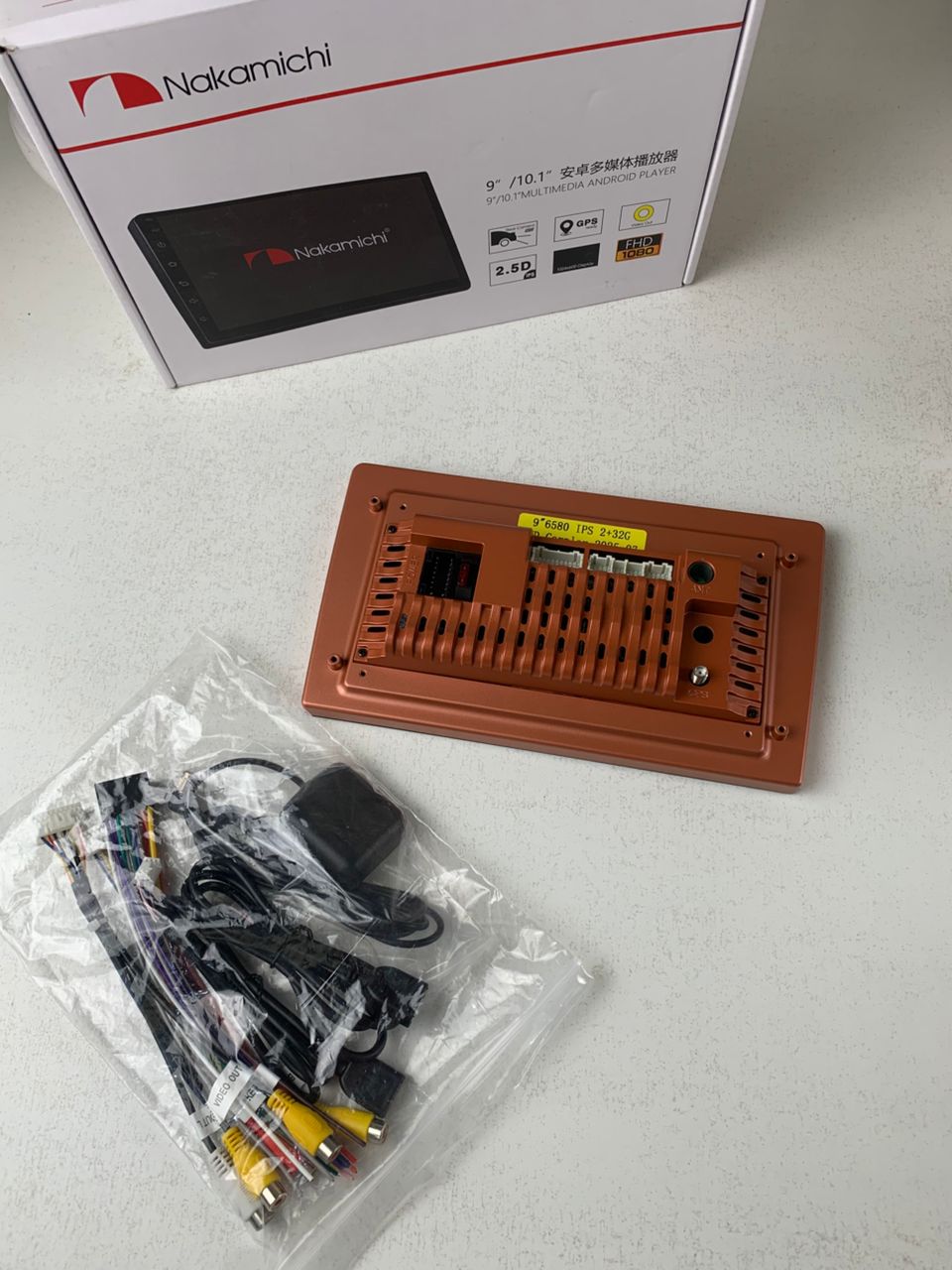 Autoradio Android Nakamichi 2+32GB avec Carplay Android Auto et GPS – شاشة ذكية للسيارات