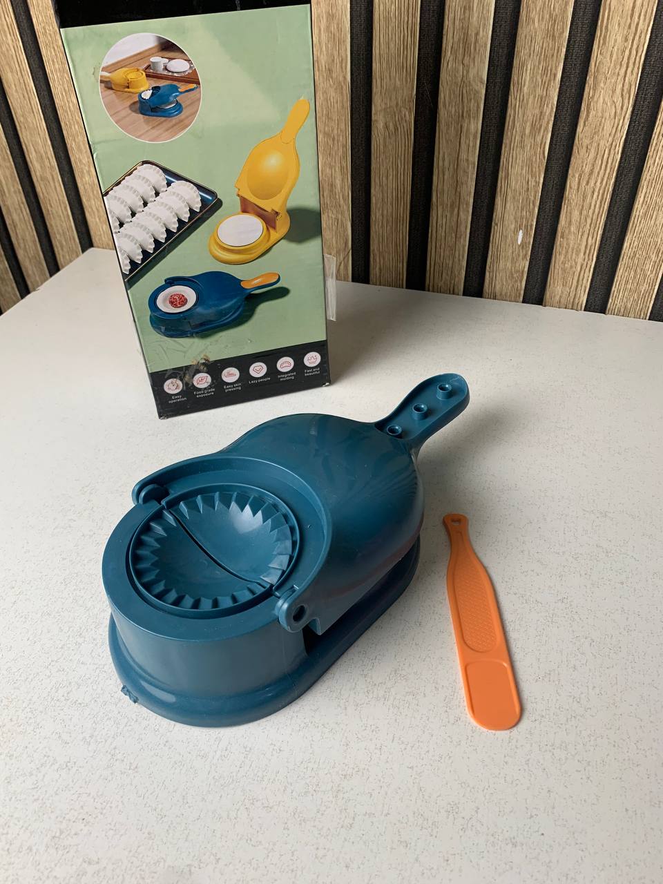 Appareil à raviolis 2 en 1 moule à empanadas avec outils de pression pour la pâte - أداة تحضير عجينة المملحات