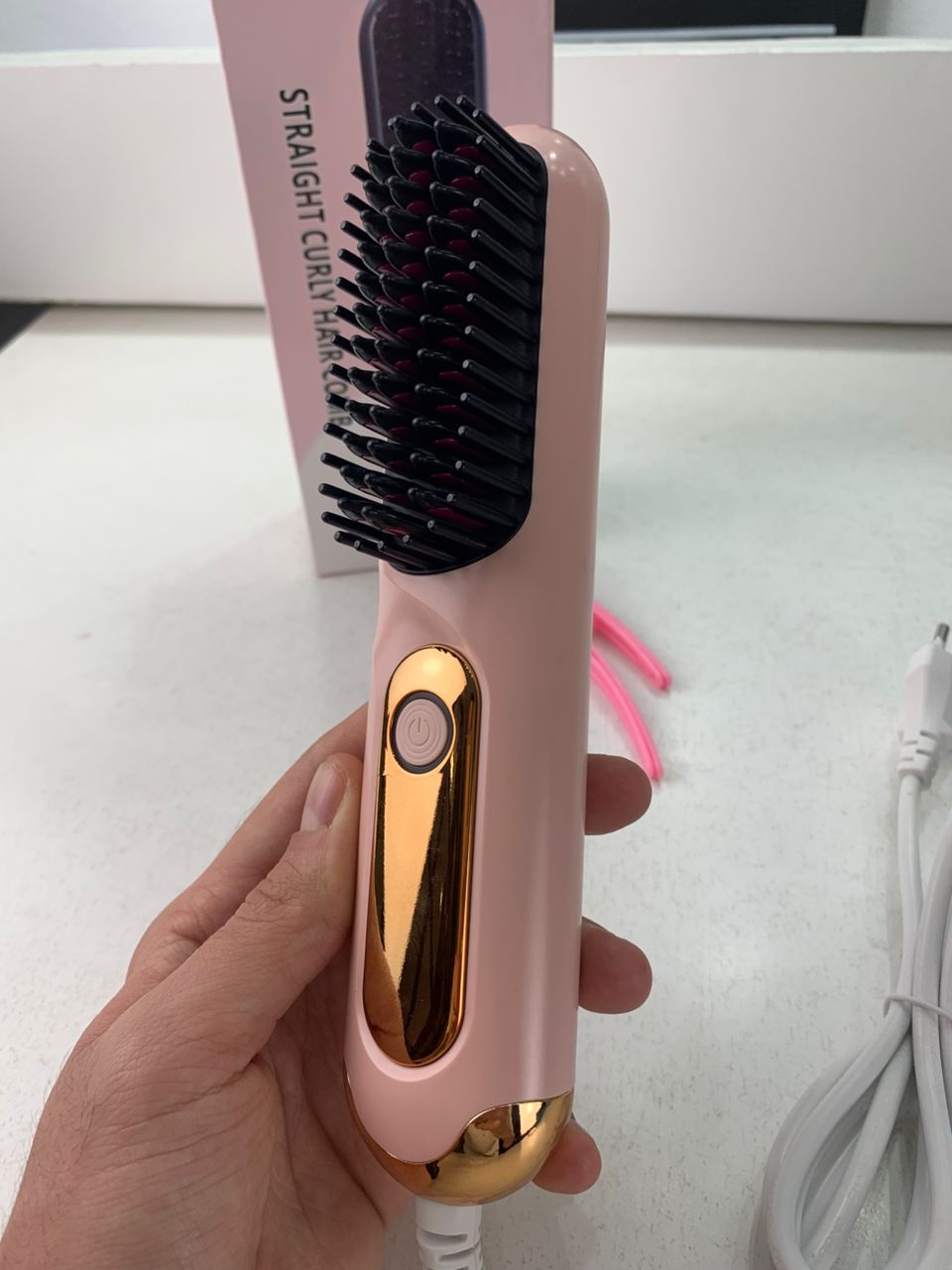 Brosse Lissante et Bouclante Électrique YX-228 – فرشاة تسريح الشعر