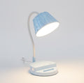 مصباح مكتب LED متعدد الوظائف 3 في 1 – إضاءة مرنة، براية أقلام مدمجة، وحامل هاتف – تصميم عصري للأطفال والطلاب